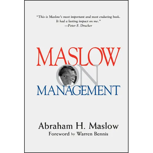 Maslow on Management - Hardcover