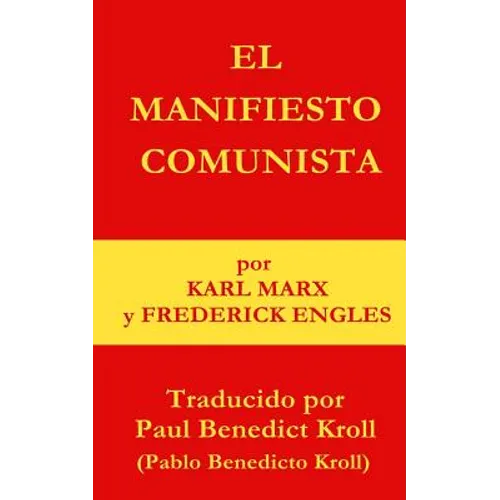 El Manifiesto Comunista - Paperback