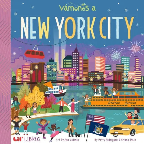 Vámonos: New York City (Bilingual: English/Spanish) - Board Book