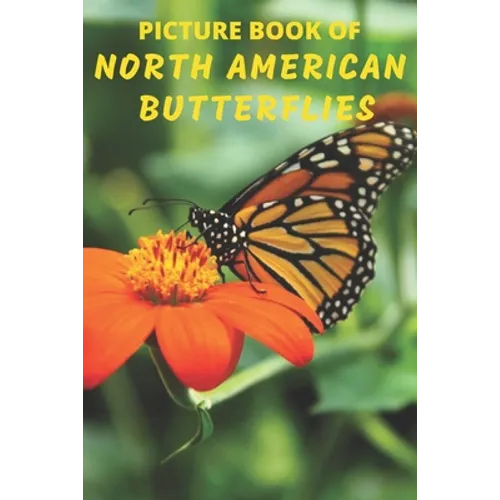 Picture Book of North American Butterflies: A Gift/Present Book for Alzheimer's Patients, Seniors with Dementia And Adults Facing Life's Challenges - - Paperback