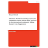 Ukrainian President Zelenskyy's speeches. Qualitative content analysis of the speeches to the international community during Russia's war of aggressio - Paperback