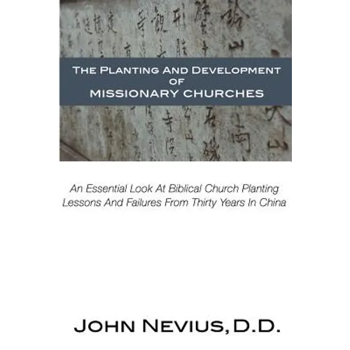 The Planting And Development Of Missionary Churches - Paperback