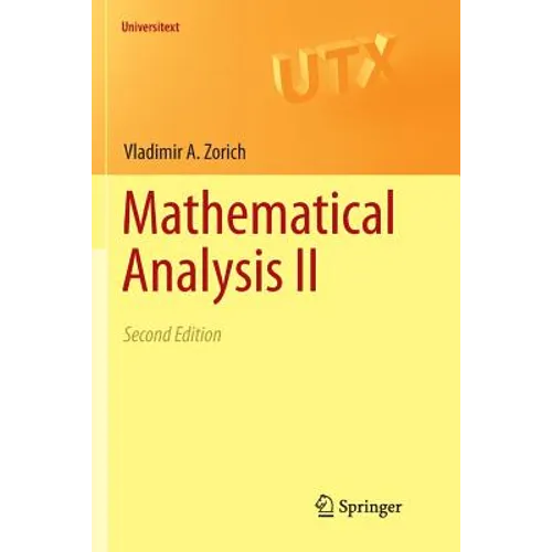 Mathematical Analysis II - Paperback