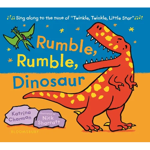 Rumble, Rumble, Dinosaur - Board Book