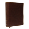 KJV, Journal the Word Bible, Large Print, Bonded Leather, Brown, Red Letter Edition: Reflect, Journal, or Create Art Next to Your Favorite Verses - Leather