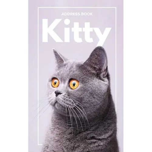 Address Book kitty - Paperback