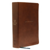 Net, Love God Greatly Bible, Leathersoft, Brown, Comfort Print: Holy Bible - Imitation Leather