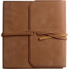 ESV Journaling Study Bible (Natural Leather, Brown, Flap with Strap) - Leather