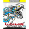 Amazing Animal Adult coloring Book Robot Design: Bear, Dog, Bird, Fish, Elephant, Tiger, Lion and Dragon - Paperback