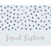 Happy 16th Birthday Guest Book (Landscape Hardcover): Sweet Sixteen Guest book, party and birthday celebrations decor, memory book, 16th birthday, hap - Hardcover