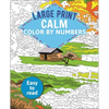 Large Print Calm Color by Numbers - Paperback