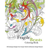 Fragile Beasts Coloring Book - Paperback