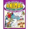 Animal Greeting Cards Coloring Book: Color - Cut Out - Send; Create Your Own Funny Animal Cards, Awesome Activity Book for Kids - Paperback