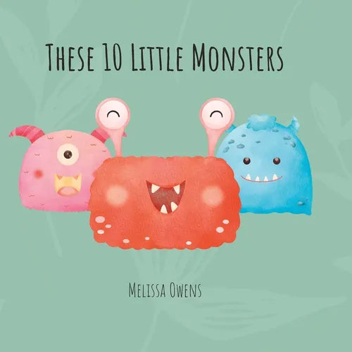 These 10 Little Monsters: Learning To Count - Paperback