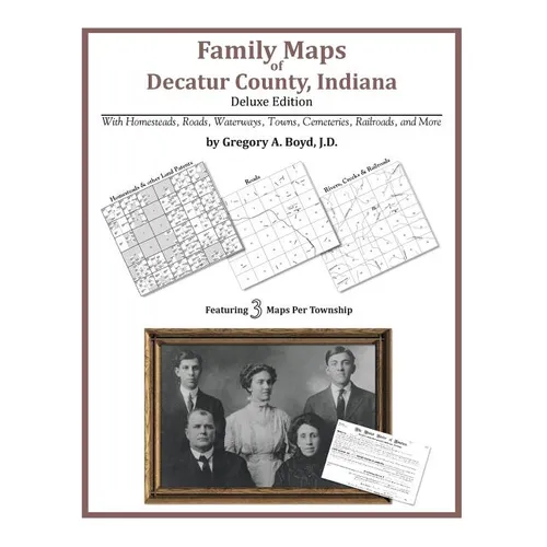 Family Maps of Decatur County, Indiana - Paperback