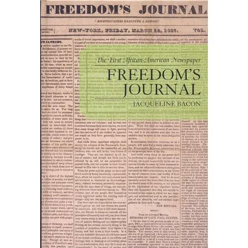 Freedom's Journal: The First African-American Newspaper - Paperback