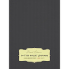 Large 8.5 x 11 Dotted Bullet Journal (Gray #2) Hardcover - 245 Numbered Pages - Hardcover