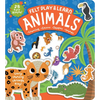 Animals Touchy-Feely Felt Play & Learn: Early Learning Made Fun with Felt - Board Book