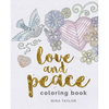 Love and Peace Coloring Book - Paperback