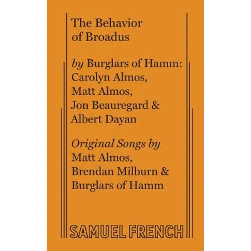 The Behavior of Broadus - Paperback