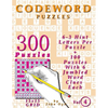 Codeword Puzzles: 300 Puzzles, Volume 4 - Paperback