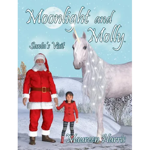 Moonlight and Molly: Santa's Visit - Hardcover