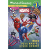World of Reading: Meet Five Marvel Super Heroes - Paperback