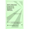 Meta-Analysis: Quantitative Methods for Research Synthesis - Paperback