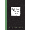 Put Your Worries Here: A Creative Journal for Teens with Anxiety - Paperback