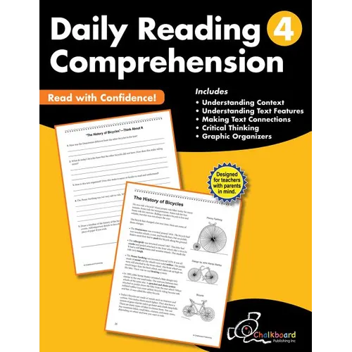 Daily Reading Comprehension Grade 4 - Paperback