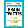 Mensa(r) Aarp(r) Challenging Brain Twisters: 100 Logic and Number Puzzles - Paperback
