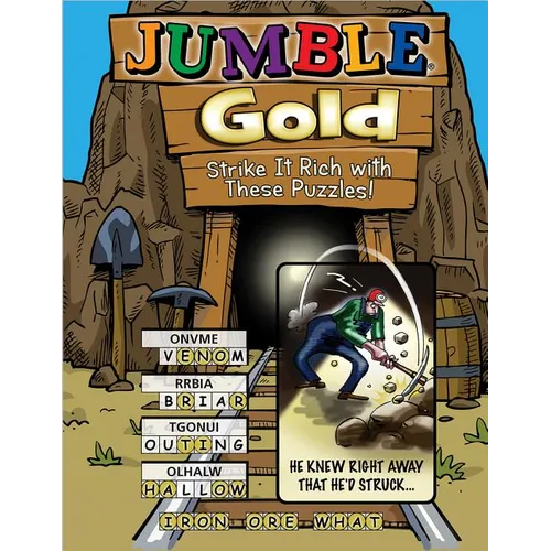 Jumble(r) Gold: Strike It Rich with These Puzzles! - Paperback