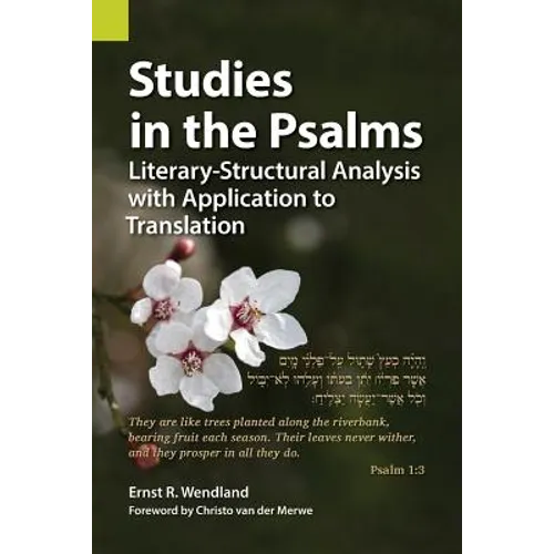 Studies in the Psalms: Literary-Structural Analysis with Application to Translation - Paperback