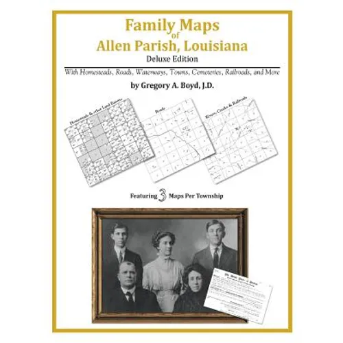 Family Maps of Allen Parish, Louisiana - Paperback