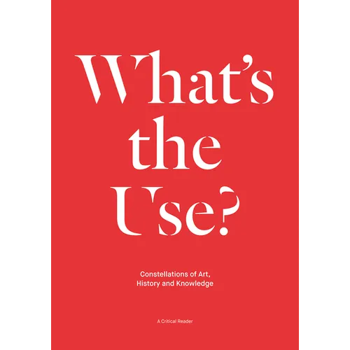 What's the Use?: Constellations of Art, History and Knowledge: A Critical Reader - Paperback