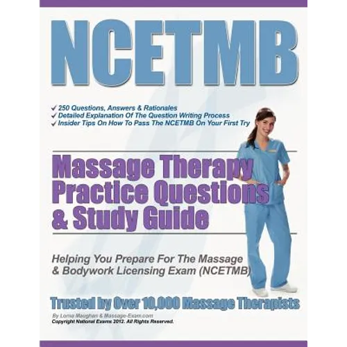 NCETMB Massage Therapy Practice Questions & Study Guide - Paperback