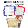Word Search for Kids 6-8 - Paperback