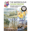 The Watercolour Sourcebook: 60 Inspiring Pictures to Transfer and Paint with Full-Size Outlines - Paperback