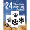 Christmas Snowflake Stencils: 24 Paper Stencils for Winter Decorations - Paperback