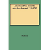 American Data from the Aberdeen Journal, 1748-1783 - Paperback