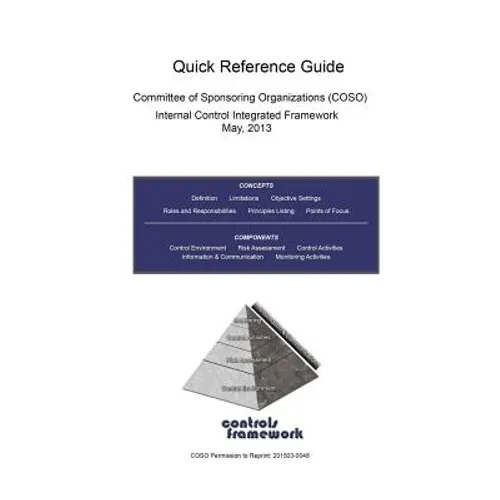 COSO 2013 Quick Reference Guide - Paperback
