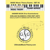 Basic Music Theory Exams Set #2 Answer Book - Ultimate Music Theory Exam Series: Preparatory, Basic, Intermediate & Advanced Exams Set #1 & Set #2 - F - Paperback