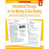 Informational Passages for Text Marking & Close Reading: Grade 4 - Paperback