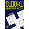 Sudoku 120 SAMURAI medium puzzles: A challenging Sudoku variation brain training in a handy pocket sized paperback book - Paperback