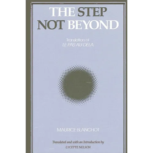 The Step Not Beyond - Paperback