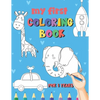 My First Coloring Book / 1 Years: My First Coloring Book For Kids Ages 1 Years Old With 50 Unique Illustrations of Vehicles, Animals, Toys, Princess, - Paperback
