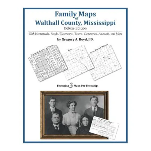 Family Maps of Walthall County, Mississippi - Paperback