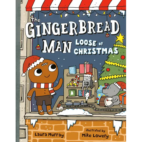 The Gingerbread Man Loose at Christmas - Hardcover