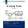 8 Living Trust Forms: Legal Self-Help Guide - Paperback
