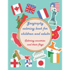 Geography coloring book for children and adults - Coloring countries and their flags: Large fun geography vacation book to learn - 24 pages to color i - Paperback